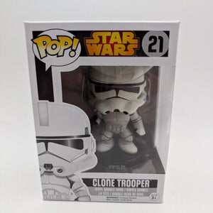 Funko Pop! Vinyl Figure Star Wars - Clone Trooper #21 2015 FRENLY BRICKS - Open 7 Days