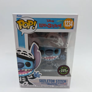 Lilo & Stitch - Skeleton Stich #1234 Glow GITD Funko Pop Vinyl Chase FRENLY BRICKS - Open 7 Days
