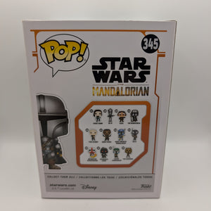 Pop Vinyl Funko Star Wars - Mandalorian 345 Special Edition Chrome FRENLY BRICKS - Open 7 Days