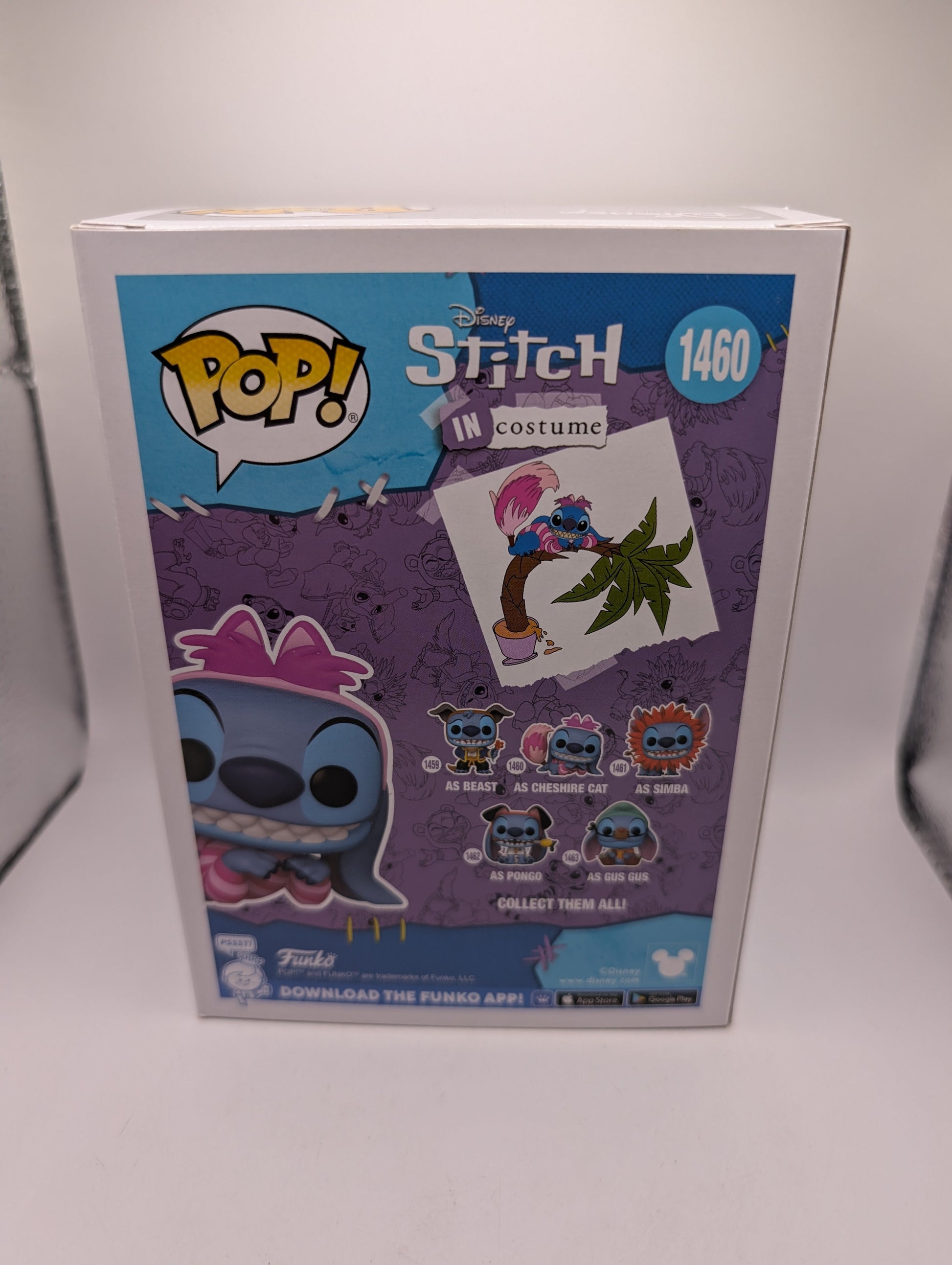 Funko POP! Disney Stitch In Costume #1460 Stitch As Cheshire Cat FRENLY BRICKS - Open 7 Days