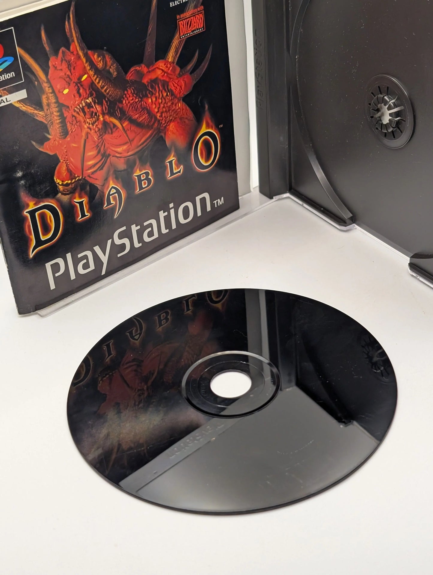 Diablo (Sony PlayStation PS1, 1998) Disc INC case, manual. FRENLY BRICKS - Open 7 Days