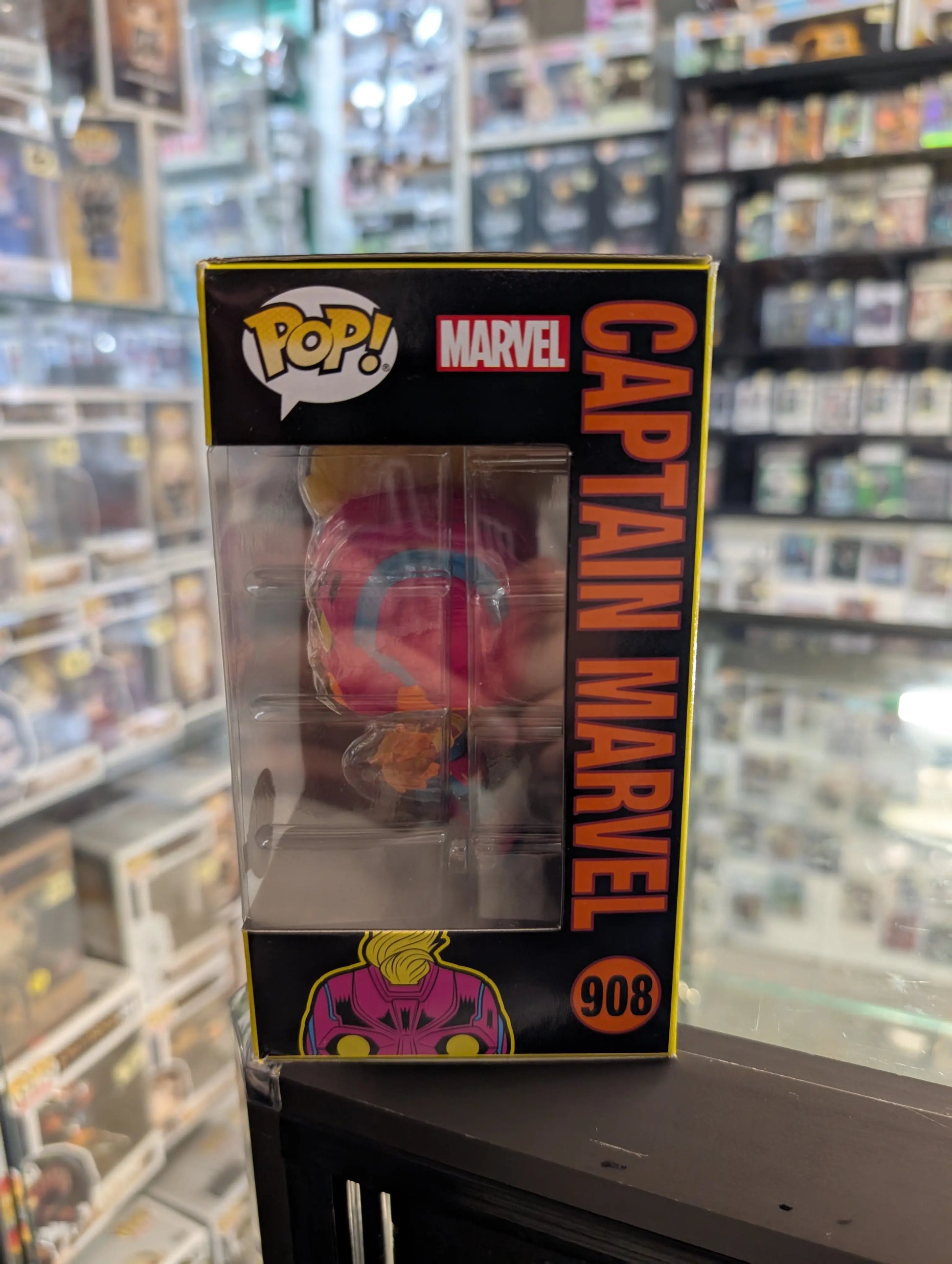 Funko Pop! Captain Marvel - Captain Marvel Special Edt. Vinyl 908 FRENLY BRICKS - Open 7 Days