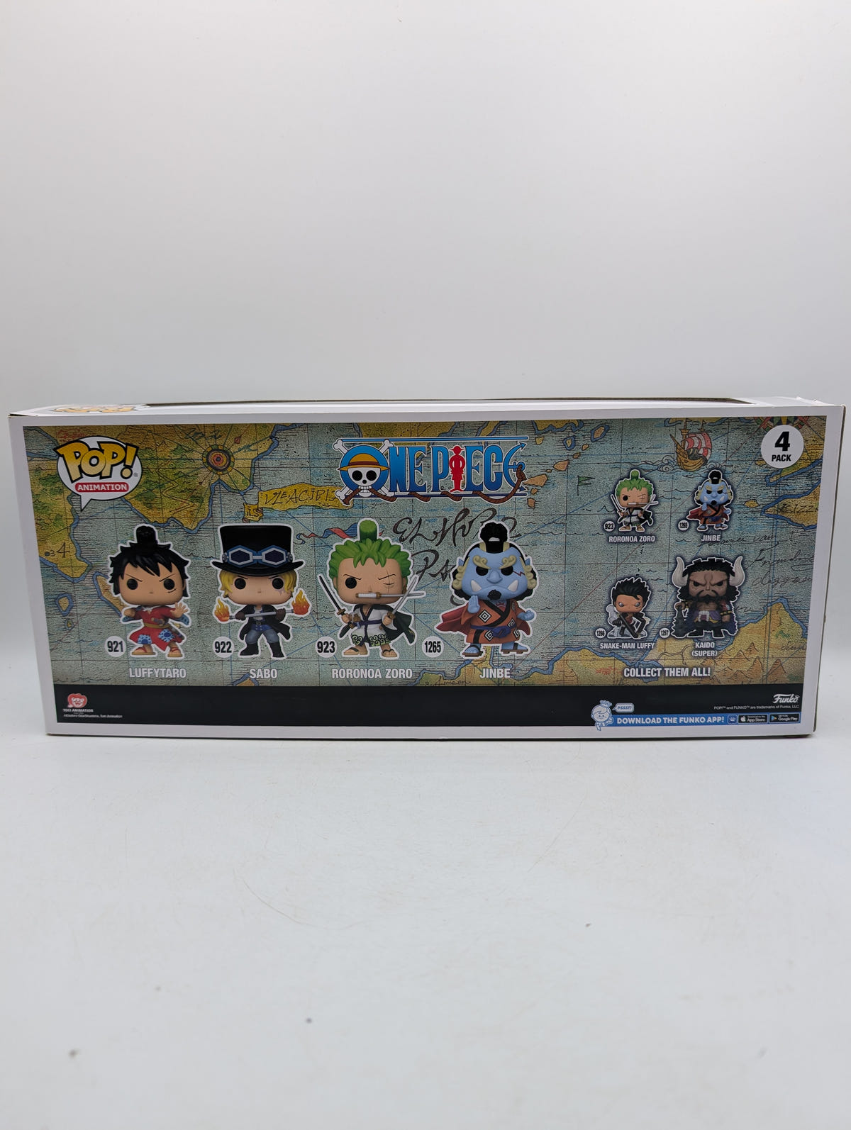 Funko POP! Animation One Piece Luffytaro / Sabo / Roronoa Zoro / Jinbe (4pack), photo 5 image 5