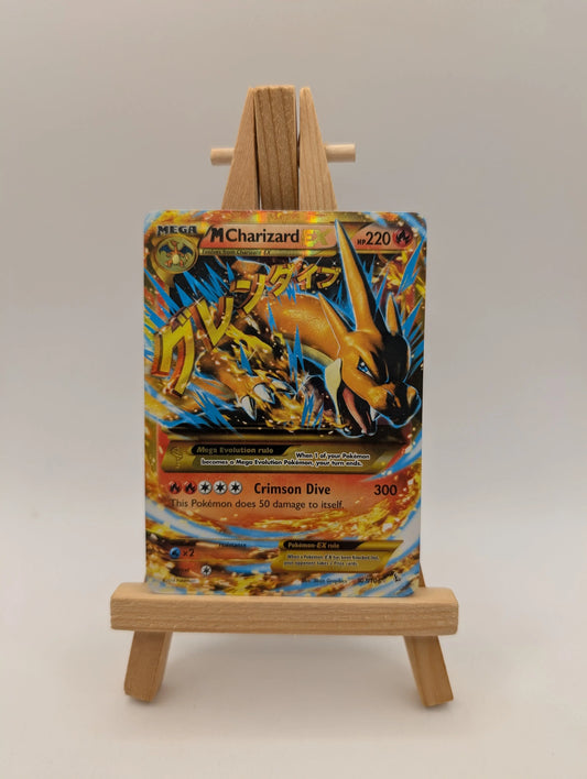 Pokemon M Charizard EX Y Mega Full Art Secret Rare Flashfire 107/106 FRENLY BRICKS - Open 7 Days