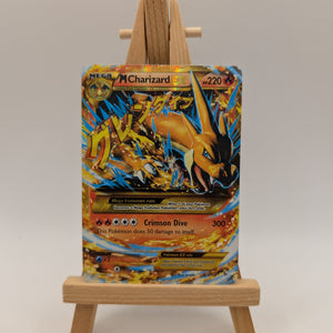Pokemon M Charizard EX Y Mega Full Art Secret Rare Flashfire 107/106 FRENLY BRICKS - Open 7 Days