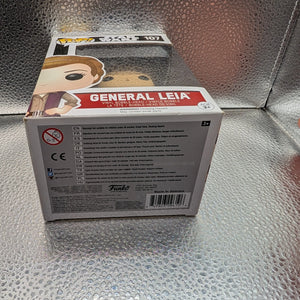 FUNKO Pop Vinyl General Leia #107 FRENLY BRICKS - Open 7 Days