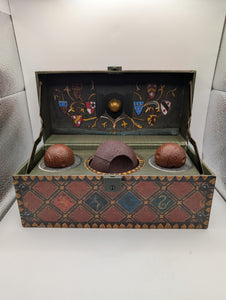 Harry Potter Collectible Quidditch Set Complete With Poster & Keys