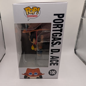Funko Pop! Vinyl: One Piece - Portgas D. Ace #100 FRENLY BRICKS - Open 7 Days