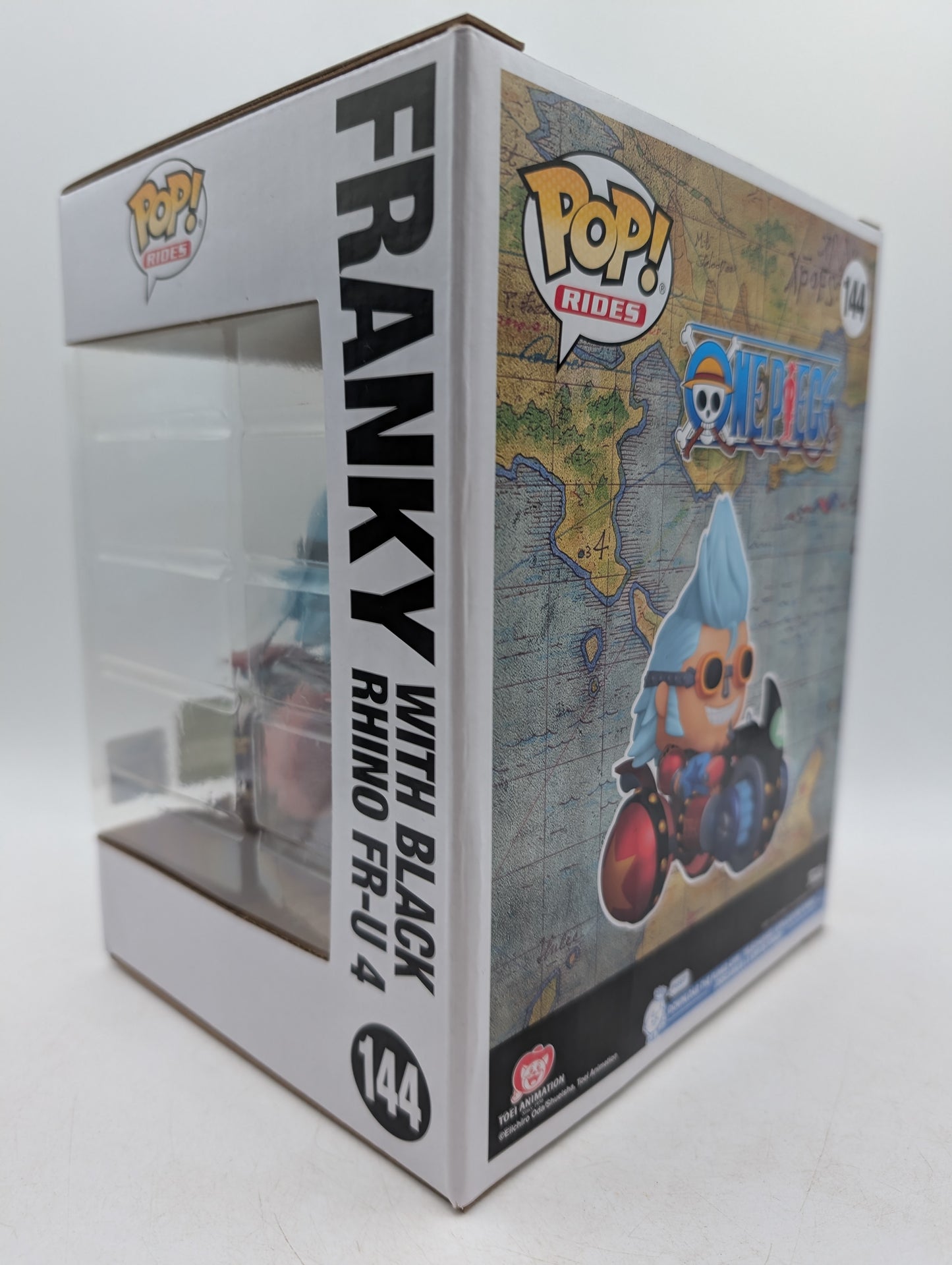 Funko POP! RIDES One Piece Franky with Black Rhino FR-U4 #144 2026 Spring Con