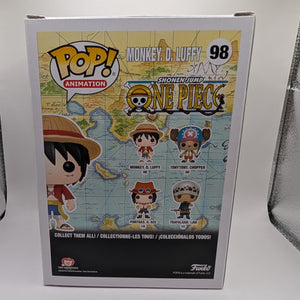 One Piece - Luffy Pop! Vinyl Figure #98 Funko FRENLY BRICKS - Open 7 Days