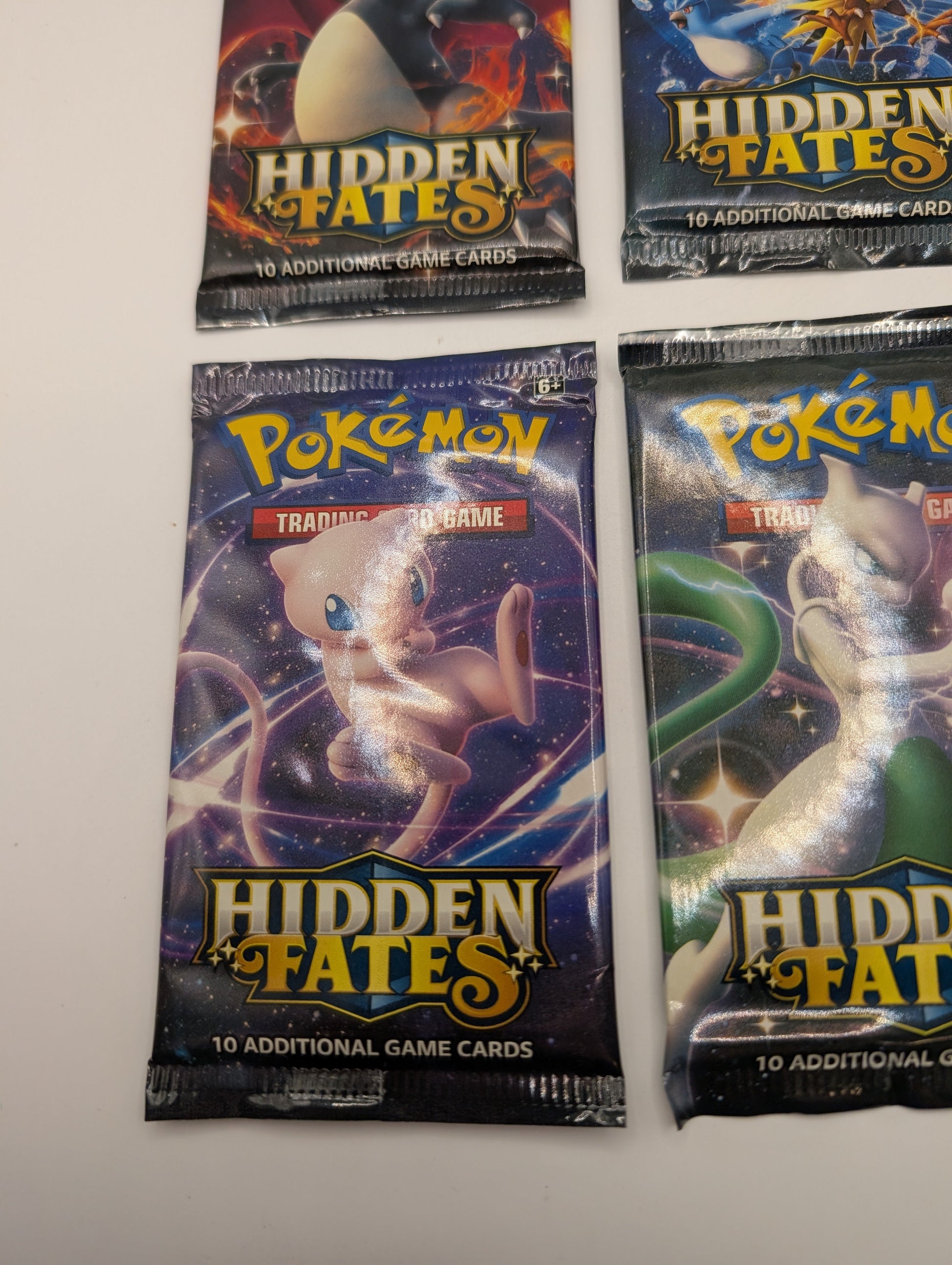 4x Sun And Moon Hidden Fates Art Set Sealed Pokemon Card Booster Pack FRENLY BRICKS - Open 7 Days