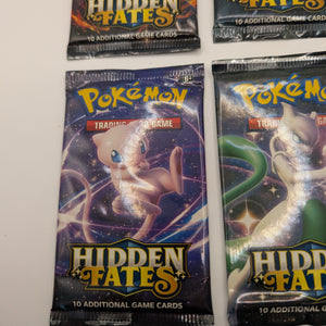4x Sun And Moon Hidden Fates Art Set Sealed Pokemon Card Booster Pack FRENLY BRICKS - Open 7 Days