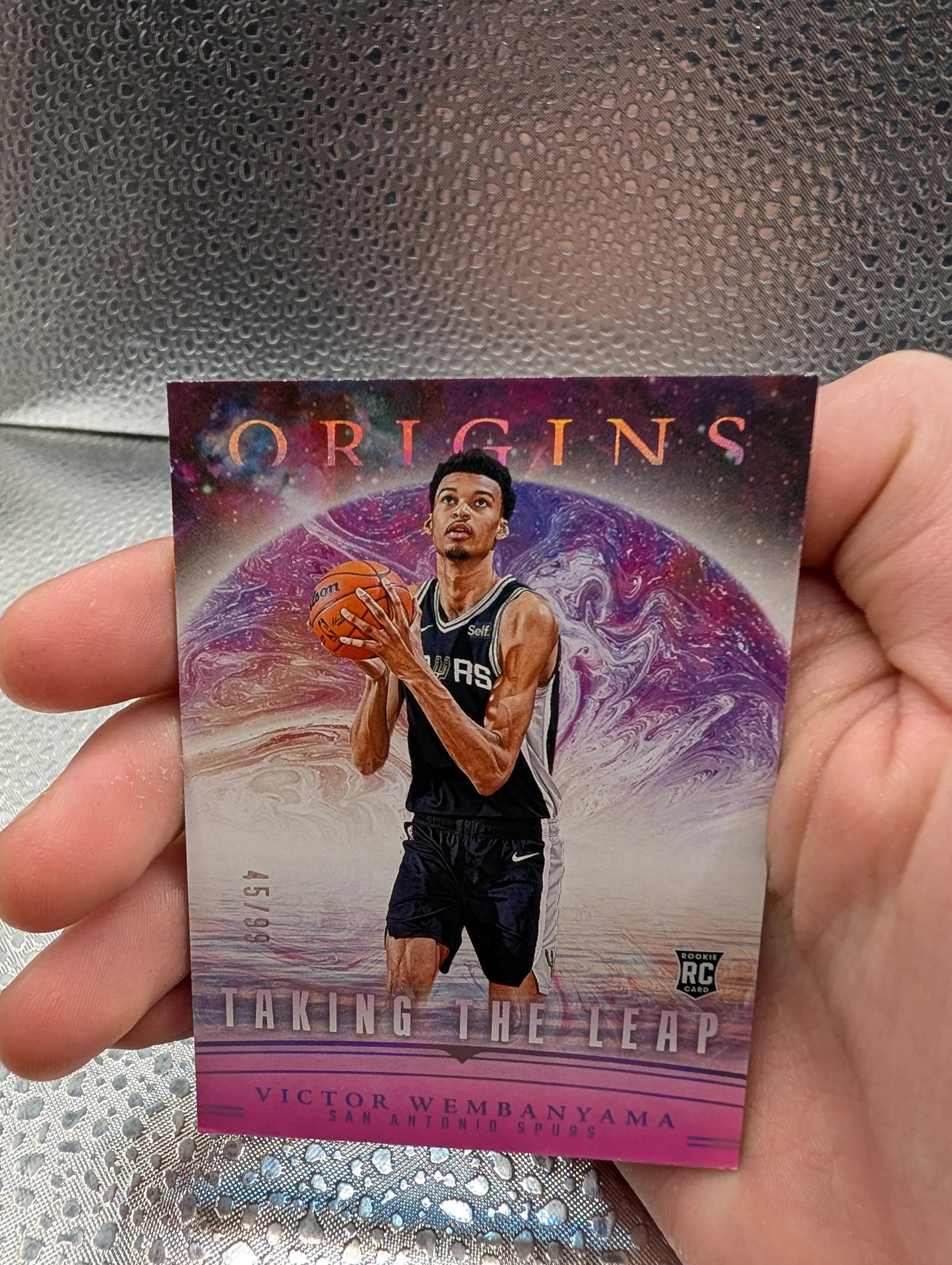 Victor Wembanyama Origins Taking The Leap RC 45/99 Panini FRENLY BRICKS - Open 7 Days