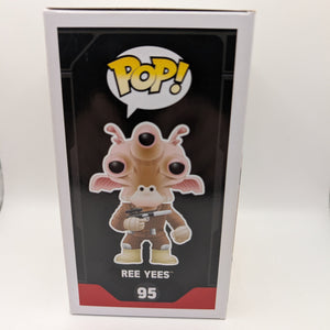 Funko Pop! Star Wars Ree Yees #95 2016 FRENLY BRICKS - Open 7 Days