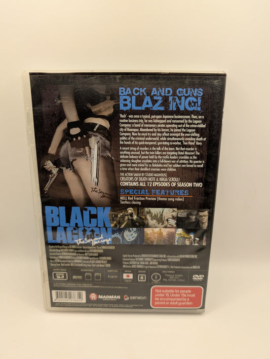 Black Lagoon - The Second Barrage - Season 2 - DVD collection used FRENLY BRICKS - Open 7 Days