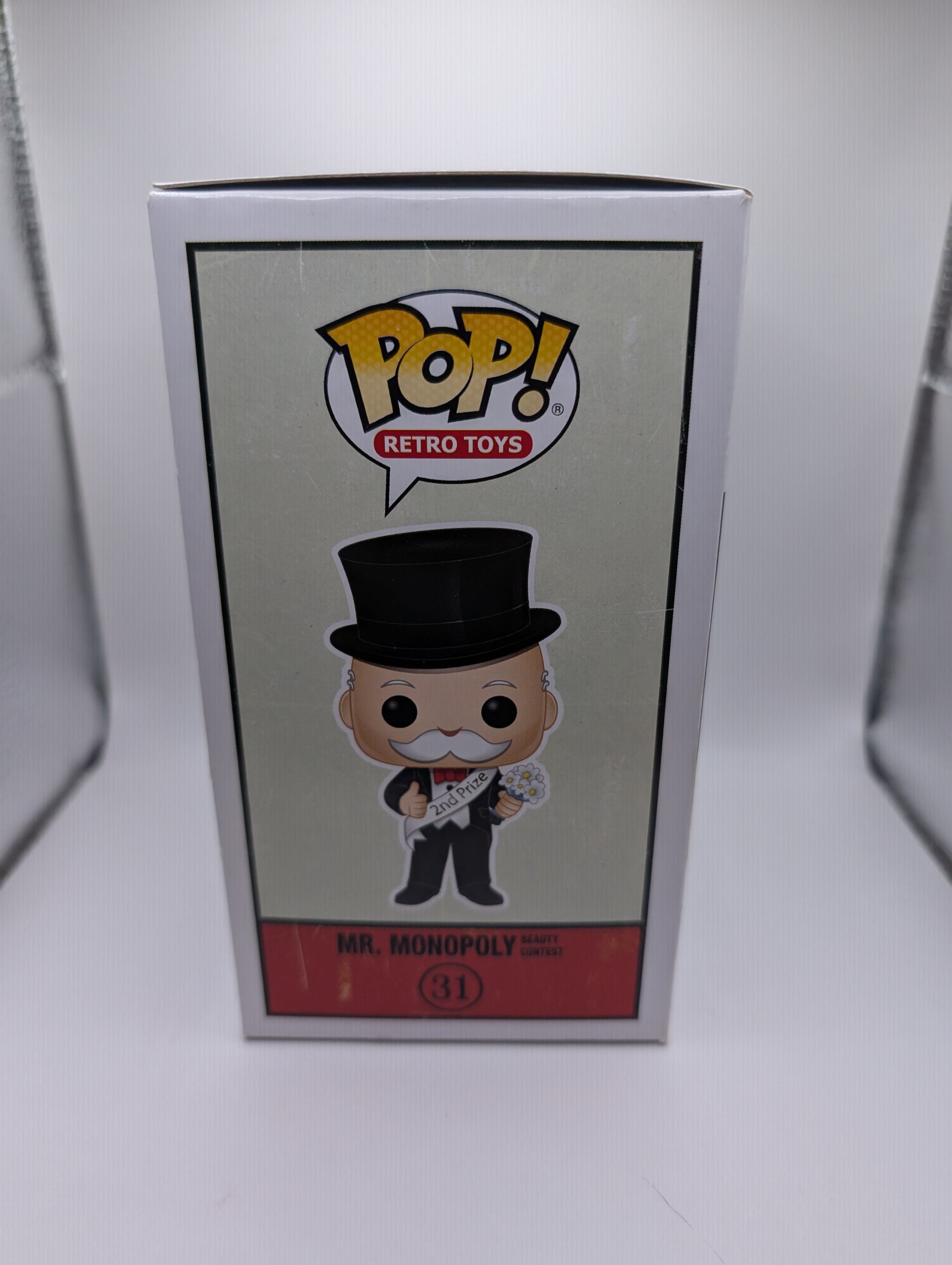 Funko Pop! Monopoly Mr. Monopoly (Popcultcha Exclusive) #31 Vinyl Figire LE FRENLY BRICKS - Open 7 Days