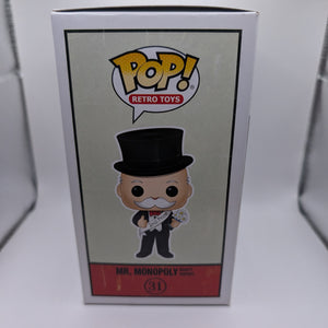 Funko Pop! Monopoly Mr. Monopoly (Popcultcha Exclusive) #31 Vinyl Figire LE FRENLY BRICKS - Open 7 Days