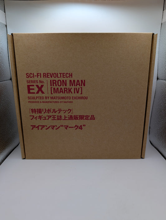 IRON MAN - Mark IV Sci-fi Revoltech Action Figure Oh Limited Edition Kaiyodo FRENLY BRICKS - Open 7 Days