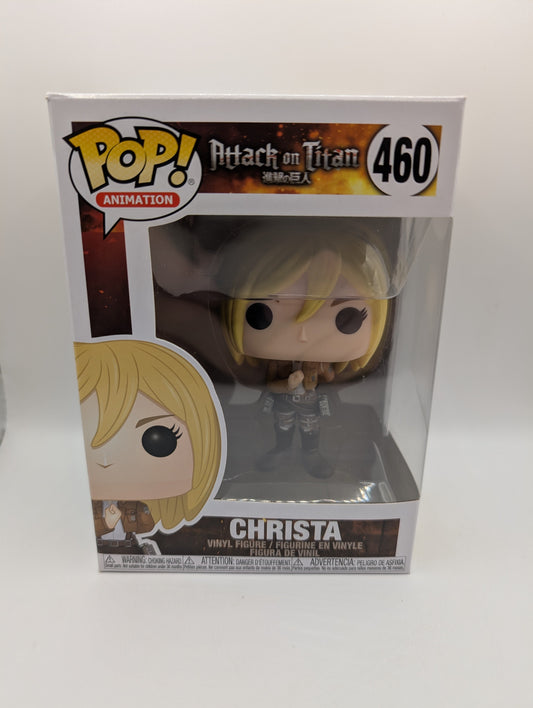Funko Pop! Animation Attack on Titan Christa #460 FRENLY BRICKS - Open 7 Days