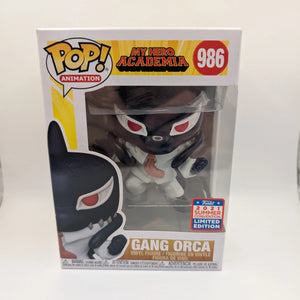 Animation Funko Pop - Gang Orca - My Hero Academia - SDCC Exclusive - No. 986 FRENLY BRICKS - Open 7 Days