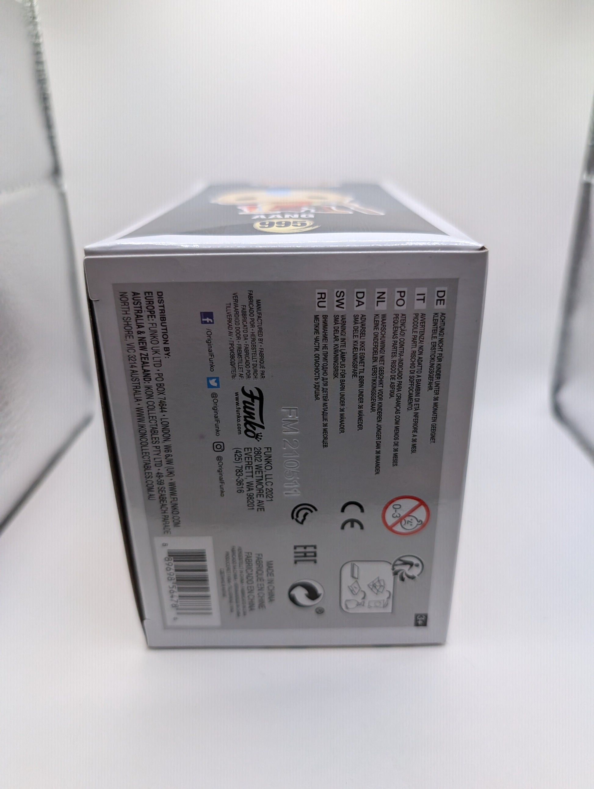 Funko POP! Avatar Aang #995 (Funko Exclusive) FRENLY BRICKS - Open 7 Days