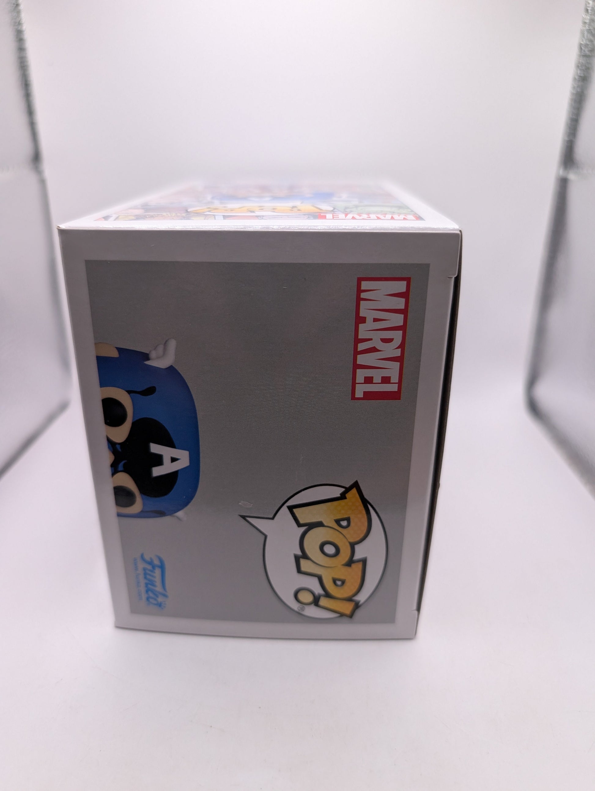 The Avengers: Beyond Earth's Mightiest - Captain America 60th Pop! Vinyl 1290 FRENLY BRICKS - Open 7 Days
