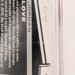 2020 Panini Obsidian Draft Picks - Jersey Autographs Jordan Love /99 Bgs *cracks FRENLY BRICKS - Open 7 Days