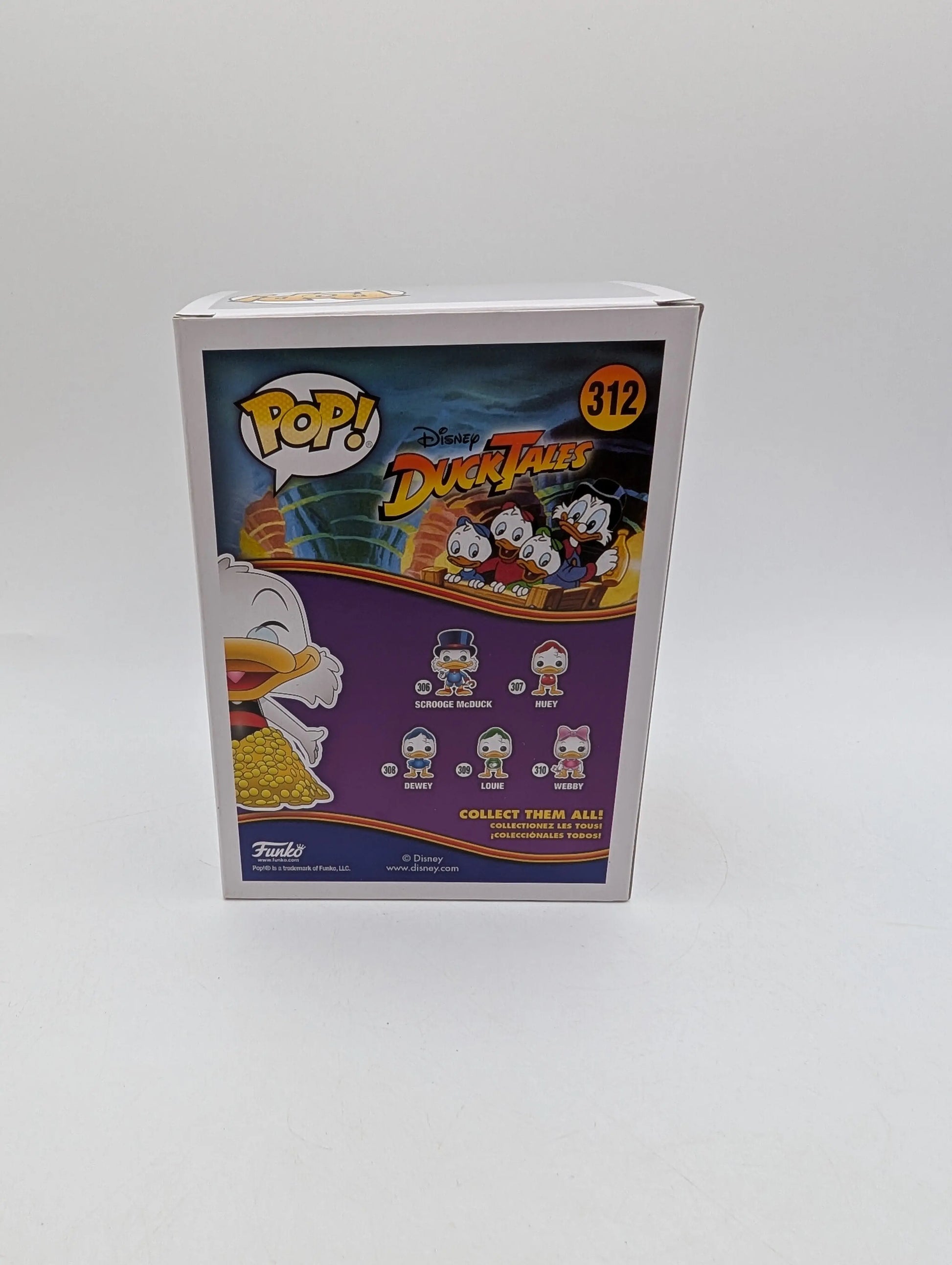 Scrooge McDuck 2017 Falls Convention Excl - Duck Tales - Funko POP! Vinyl - #312 FRENLY BRICKS - Open 7 Days