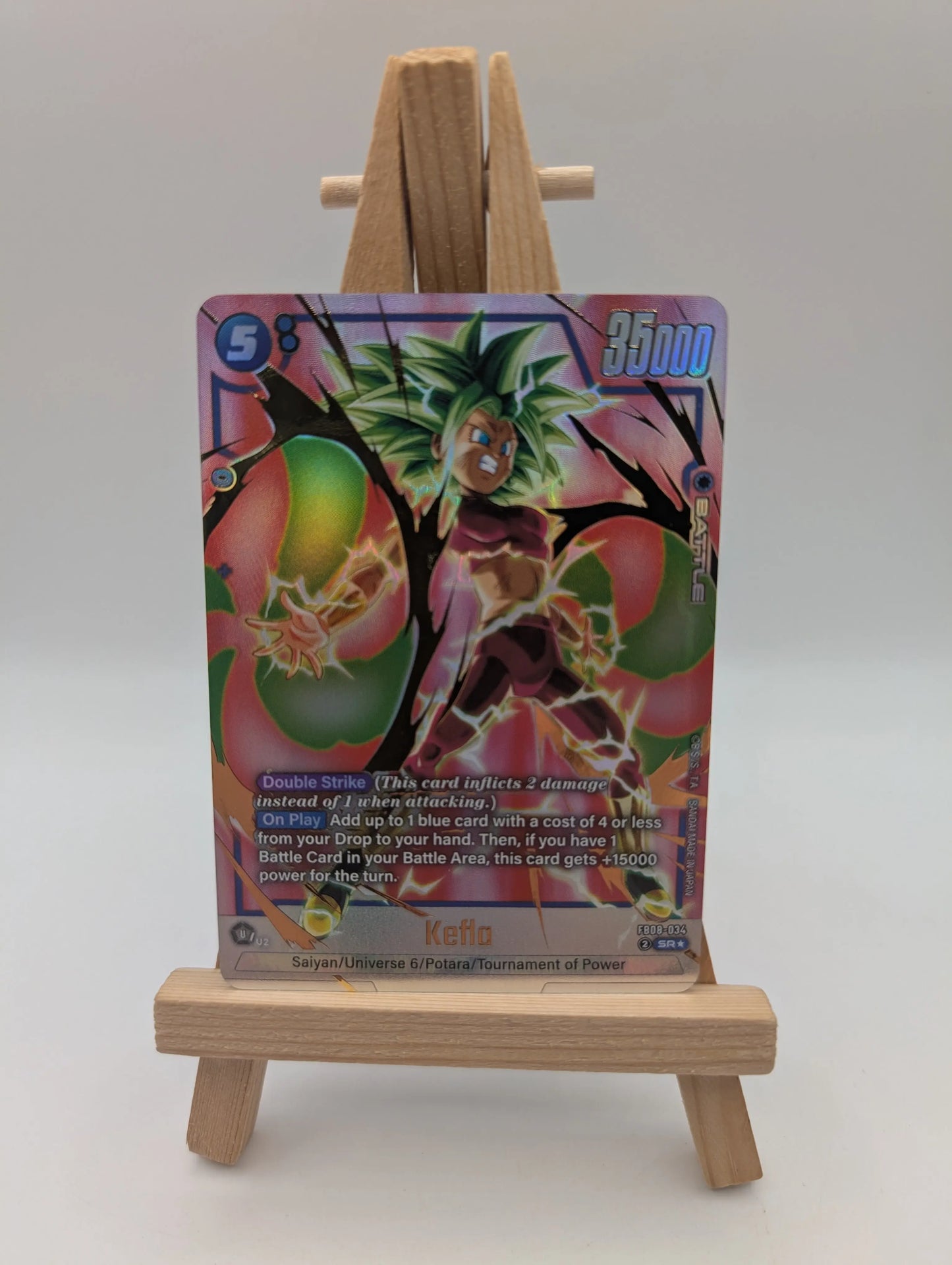 Kefla FB08-034 | Saiyan’s Pride Alt Art NM Fusion World FRENLY BRICKS - Open 7 Days