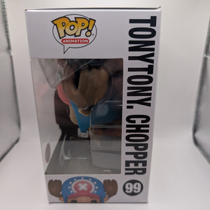 One Piece - Tony Tony Chopper Flocked Pop! Vinyl 99 FRENLY BRICKS - Open 7 Days