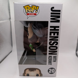 Jim Henson with Kermit Pop 20 - Funko Pop Vinyl FRENLY BRICKS - Open 7 Days