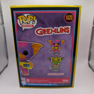 Funko Pop! Movies Gremlins: Gizmo Black Light Entertainment Earth Exclusive 1420 FRENLY BRICKS - Open 7 Days