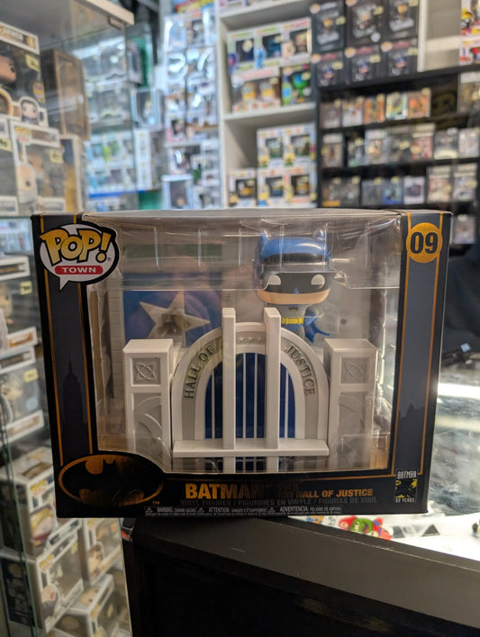 Funko Pop! Town: DC Comics - Batman Vinyl Figure 09 FRENLY BRICKS - Open 7 Days