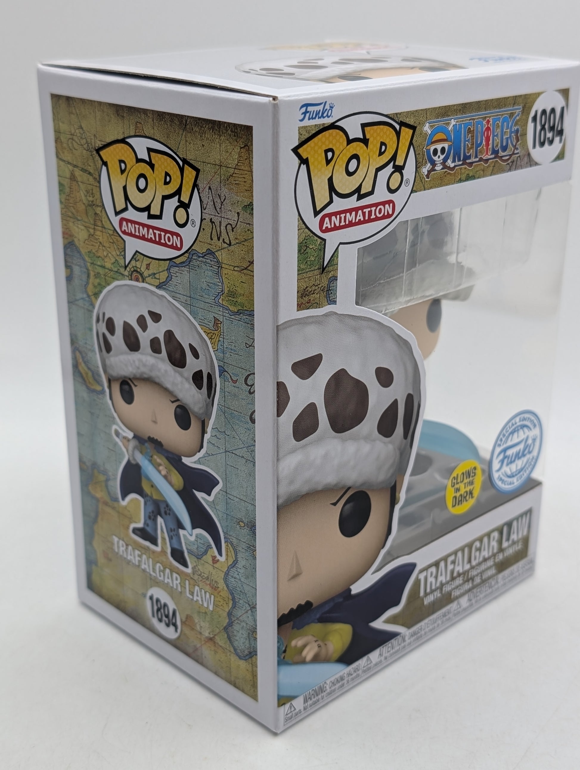 Funko Pop! One Piece Trafalgar Law #1894 Glow in the Dark image 8