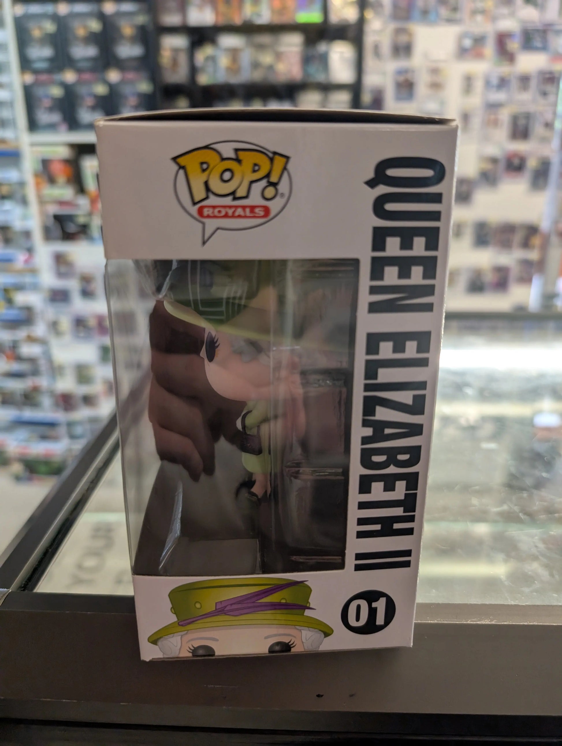 Queen Elizabeth II POP Vinyl Figure #01 Funko Royals FRENLY BRICKS - Open 7 Days