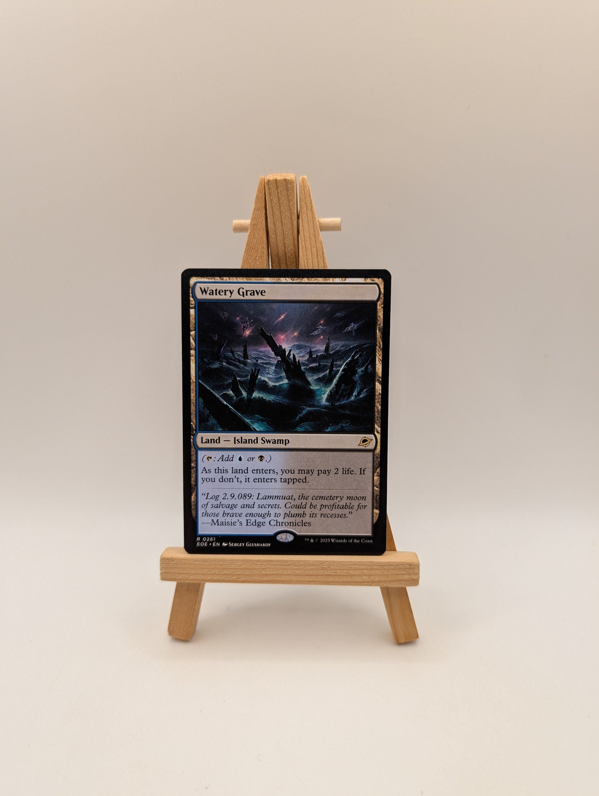 MTG - Watery Grave #0261 - Edge of Eternities Rare (EOE) NM/M FRENLY BRICKS - Open 7 Days