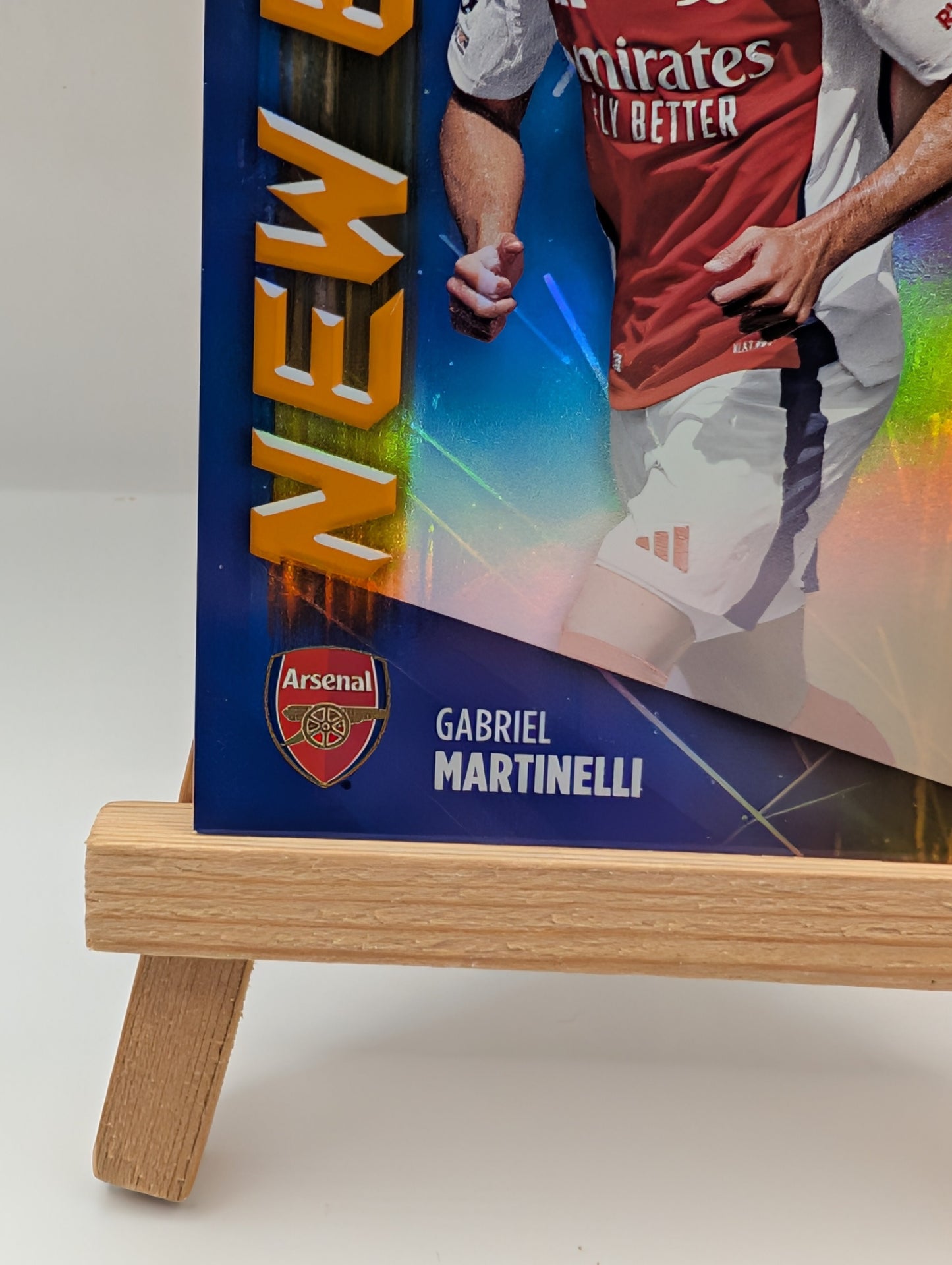 Gabriel Martinelli Arsenal FC /25 Orange 2024/25 Topps UCC Flagship #NE-3 FRENLY BRICKS - Open 7 Days