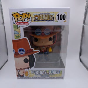 Funko Pop! Vinyl: One Piece - Portgas. D. Ace #100 FRENLY BRICKS - Open 7 Days