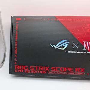 Asus ROG Strix Scope RX EVA -02 ROG Strix Scope RX EVA Edition Gaming Keyboard FRENLY BRICKS - Open 7 Days