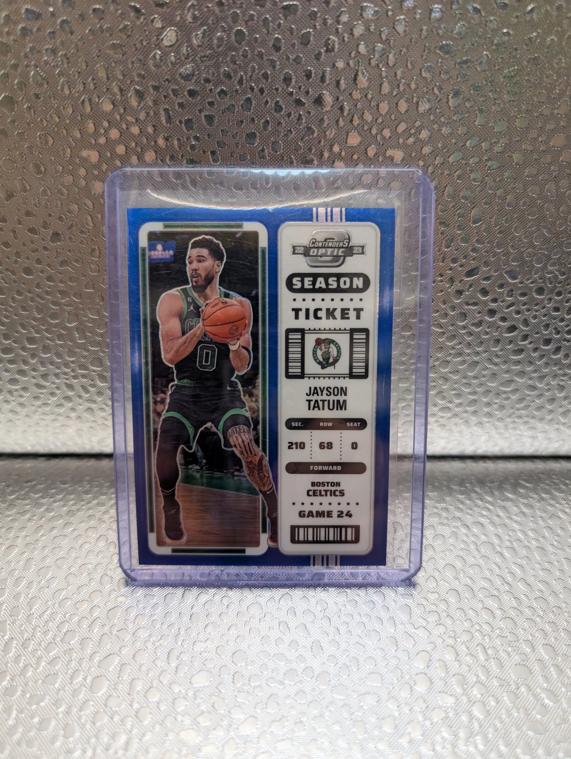 Jayson Tatum 2022-23 Panini Optic /99 Contenders Season Ticket Blue #18 FRENLY BRICKS - Open 7 Days