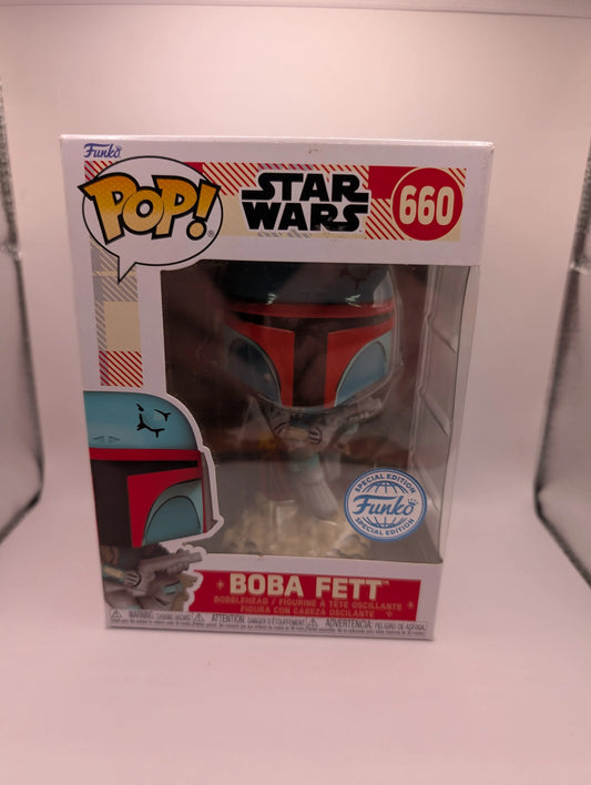 Boba Fett #660 Special Edition Star Wars Funko Pop FRENLY BRICKS - Open 7 Days