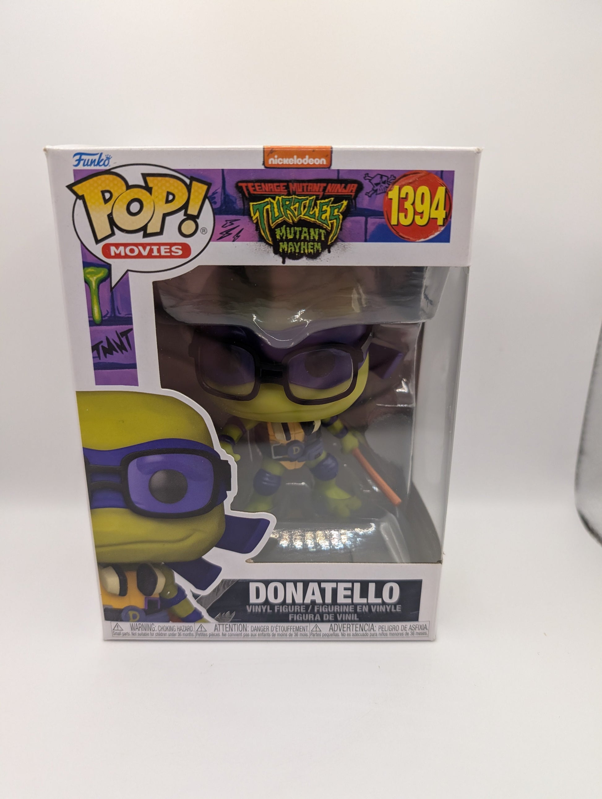 Funko POP! Movies: Teenage Mutant Ninja Turtles Mutant Mayhem Donatello #1394 FRENLY BRICKS - Open 7 Days