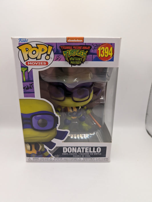 Funko POP! Movies: Teenage Mutant Ninja Turtles Mutant Mayhem Donatello #1394 FRENLY BRICKS - Open 7 Days