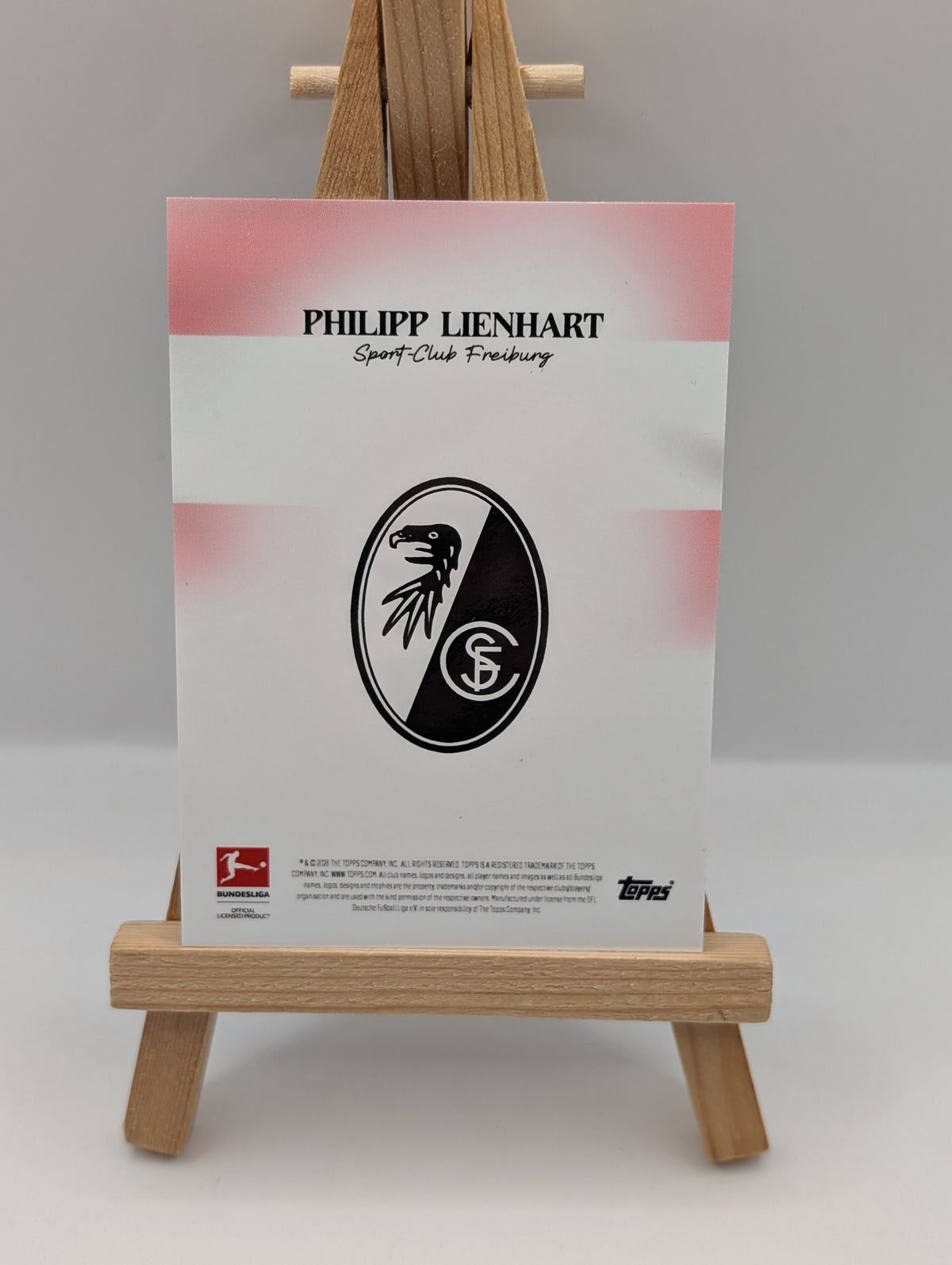 2026 Topps Bundesliga Phillip Lienhart 4/5 Soccer FRENLY BRICKS - Open 7 Days image 4