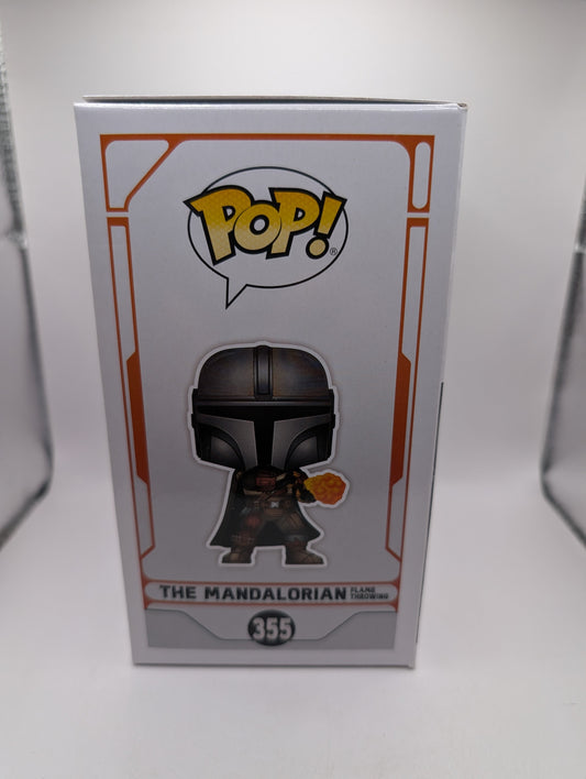 Funko Pop! STAR WARS: The Mandalorian Flame Throwing #355 FRENLY BRICKS - Open 7 Days