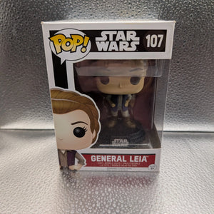 FUNKO Pop Vinyl General Leia #107 FRENLY BRICKS - Open 7 Days