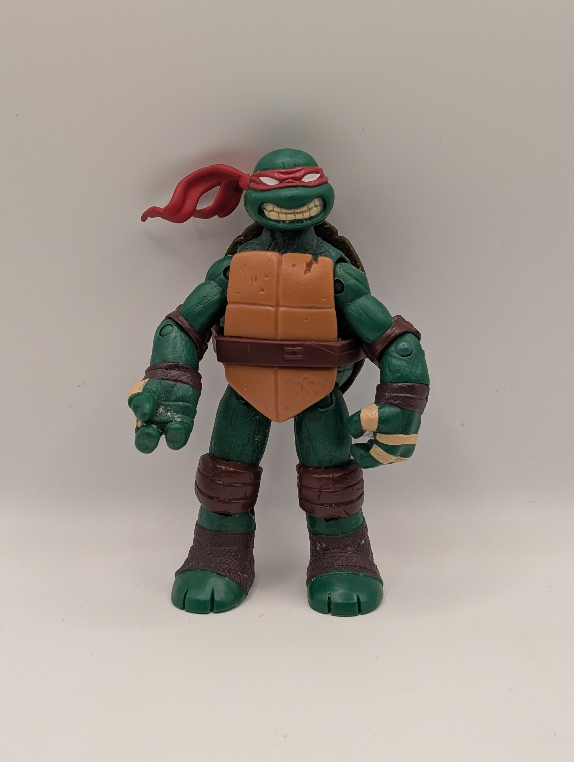 2012 Teenage Mutant Ninja Turtle TMNT Raphael 11cm  Action Figure Viacom FRENLY BRICKS - Open 7 Days