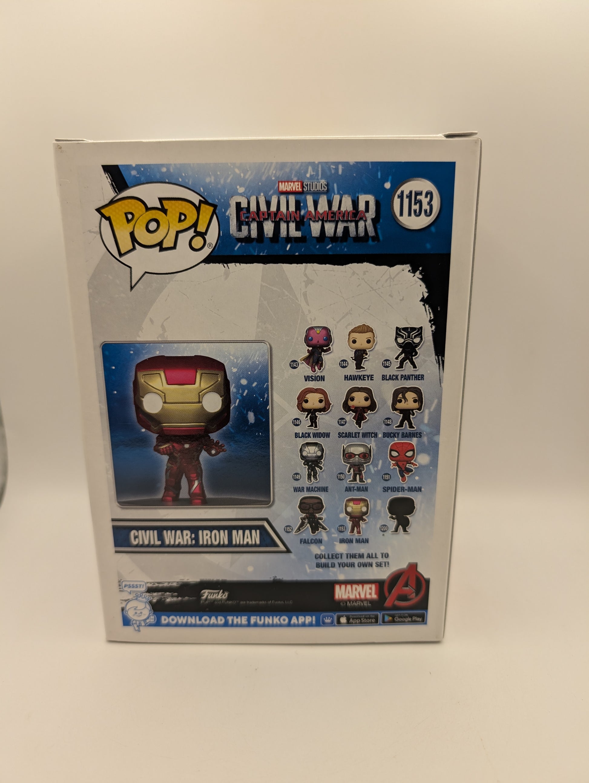 Funko Pop! Marvel Civil War: Iron Man 1153 - Special Edition