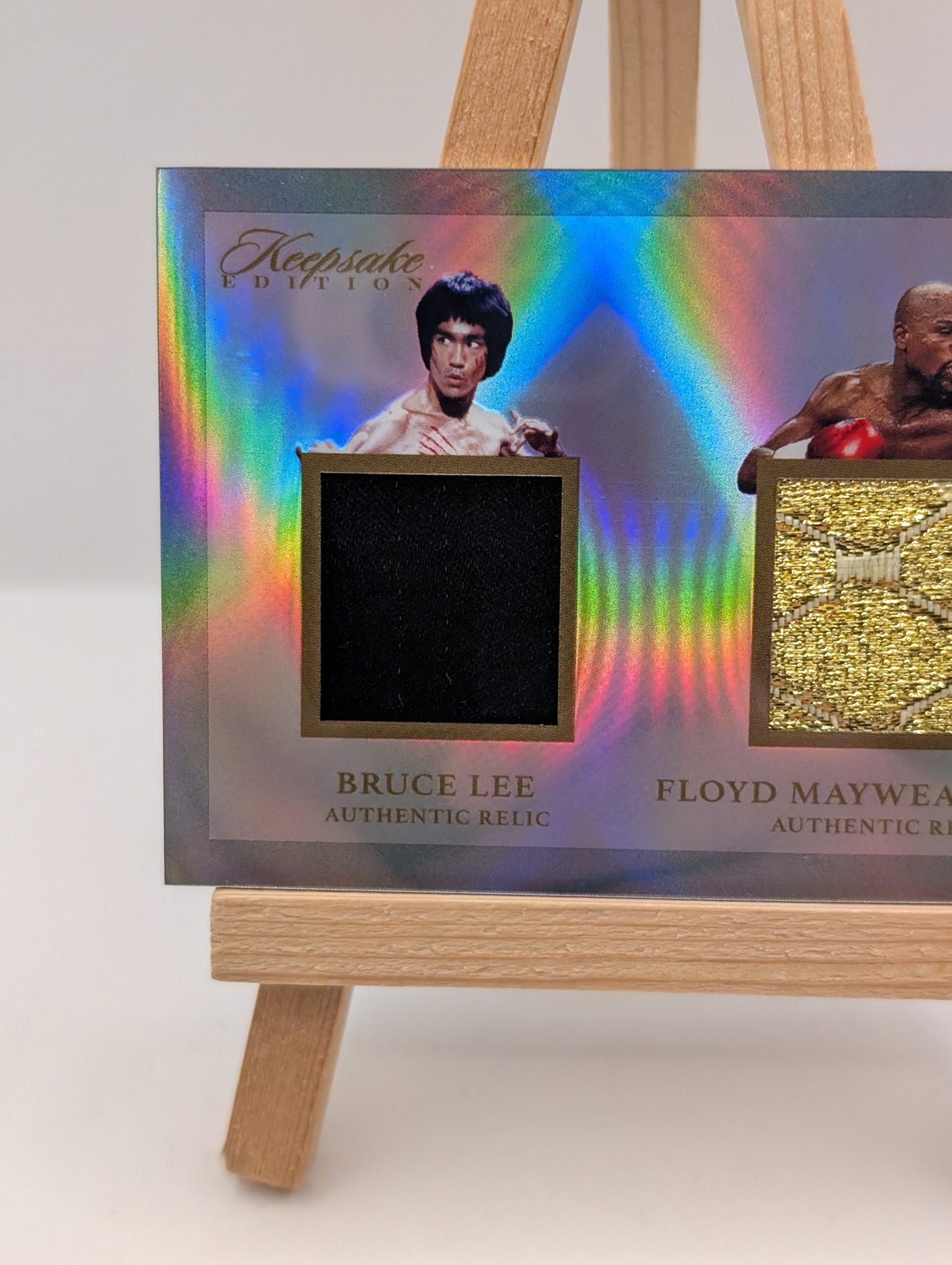 #26 2024 Keepsake Bruce Lee Floyd Mayweather Jr #254 Dual Relic FRENLY BRICKS - Open 7 Days image 2