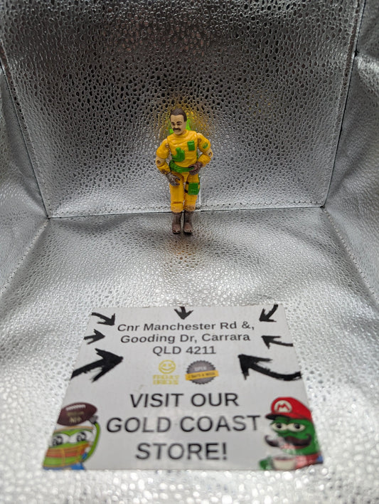 1991 Clean Sweep GI Joe Figure Only FRENLY BRICKS - Open 7 Days